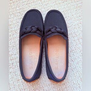 Rothy's The Braid Driver in Black Loafers Size 9.5